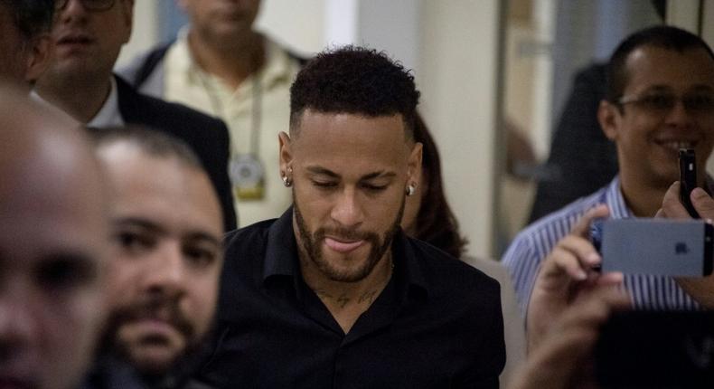 Brazil star Neymar misses the Copa America due to injury but has bigger troubles to worry about after a model accused him of rape