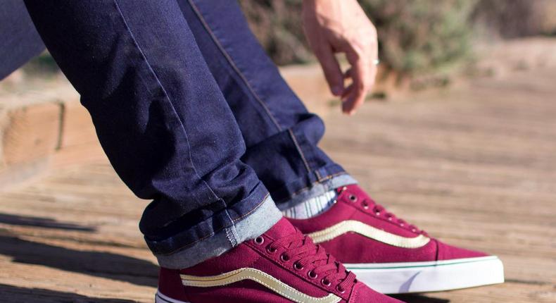 The Vans Old Skool in a limited edition color.