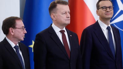 Mariusz Kamiński, Mariusz Błaszczak i Mateusz Morawiecki