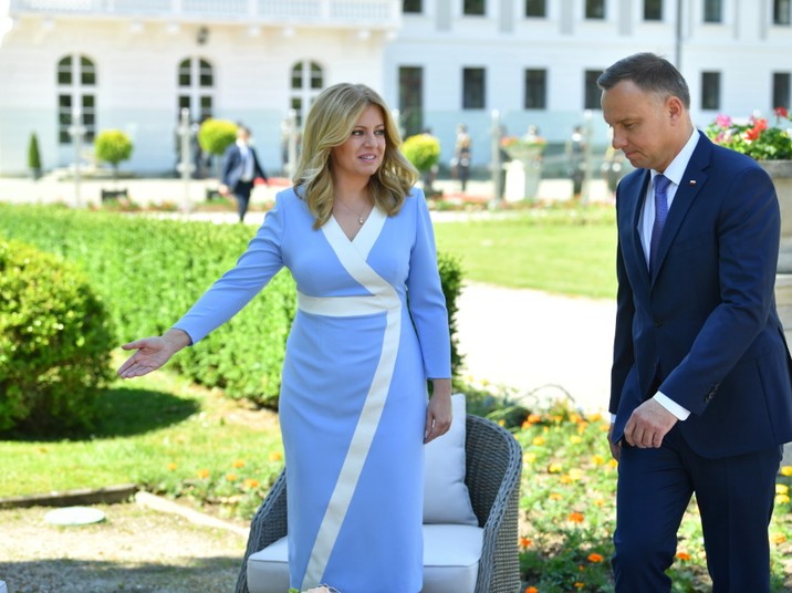 Zuzana Czaputova Andrzej Duda