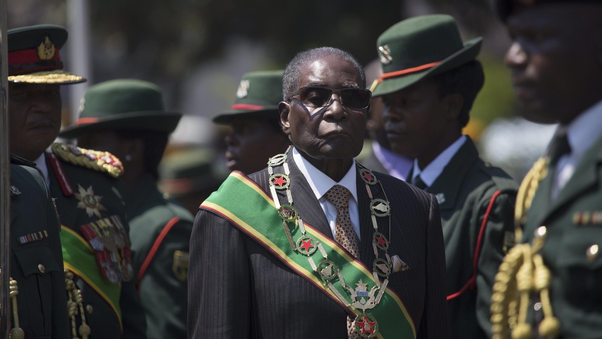 President Mugabe opens the Fifth Session of the Eighth Parliament of Zimbabwe