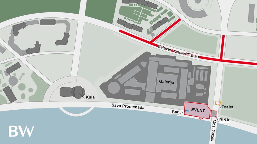 Mapa: Evo gde je bina, a šta je zatvoreno za saobraćaj (crvene linije)