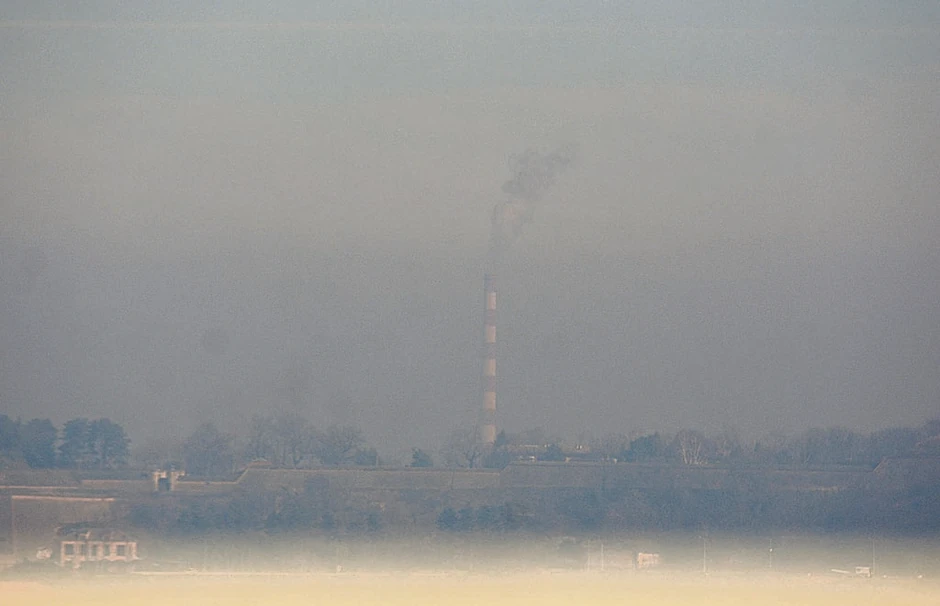 Na zagađenje utiče i magla koja zadržava zagađen vazduh pri zemlji