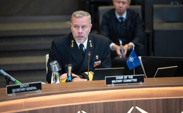Przewodniczący Komitetu Wojskowego NATO, admirał Rob Bauer