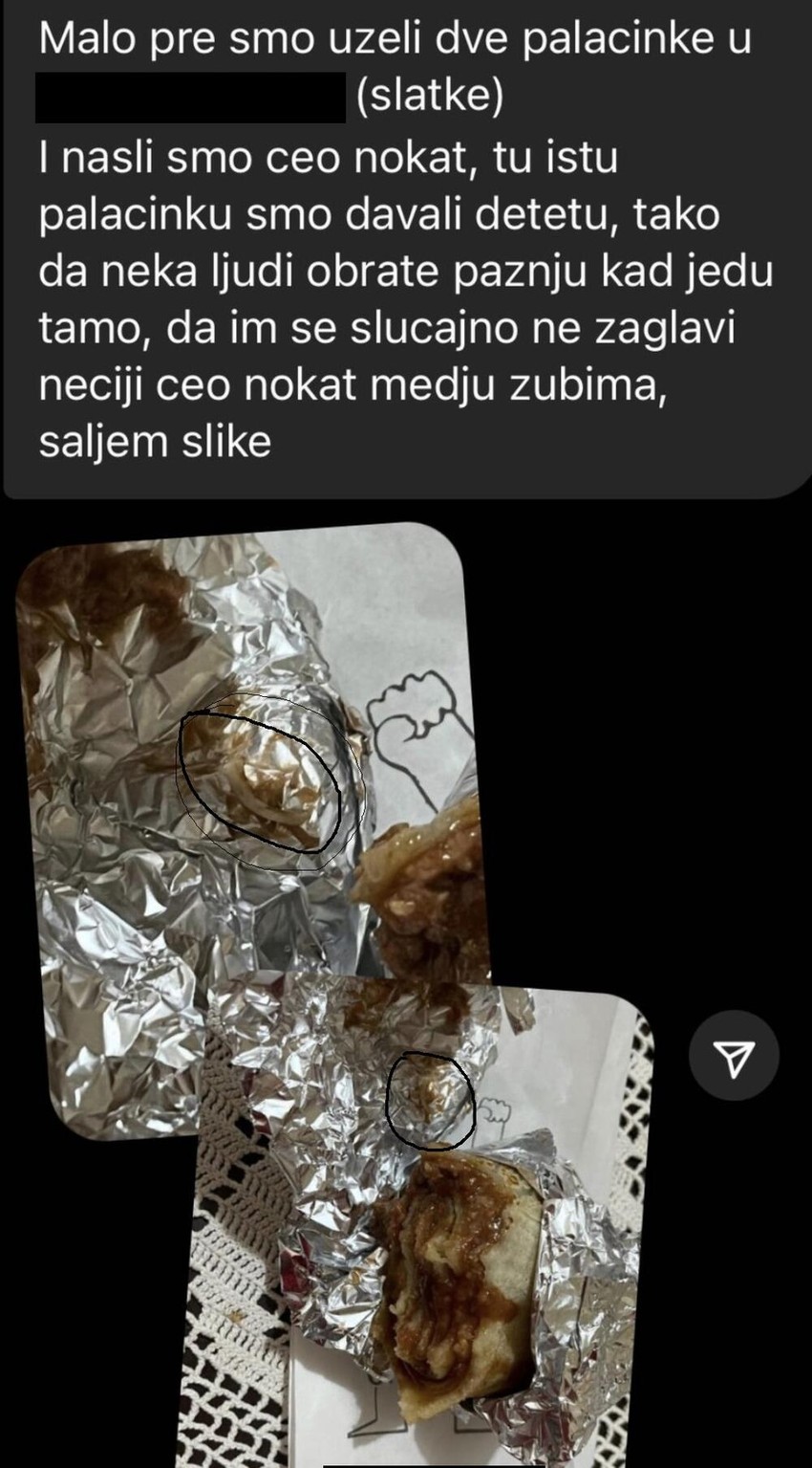 Nokat u palačinki
