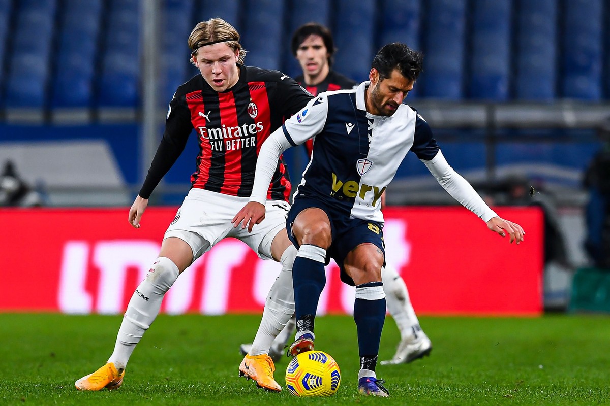 Jens Hauge i Antonio Candreva