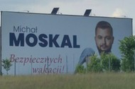 Billboard Michała Moskala 