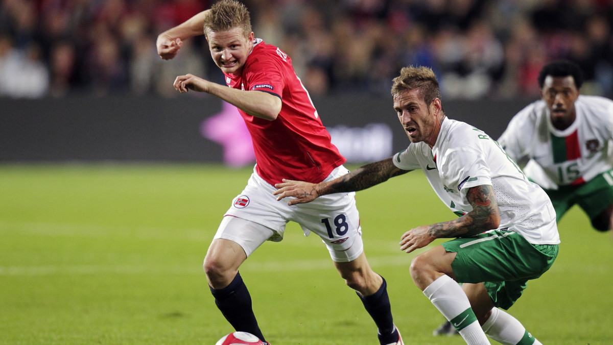 Norwegia pokonała 1:0 (1:0) reprezentację Portugalii w spotkaniu 2. kolejki grupy H eliminacji Euro 2012, które odbędą się w Polsce i na Ukrainie.