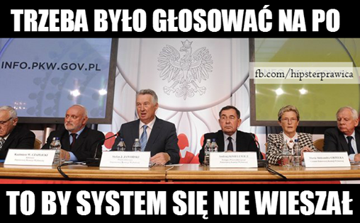 mem / Hipster prawica