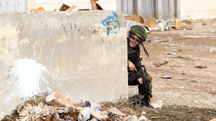 Walki w Strefie Gazy, ostrzał Izraela