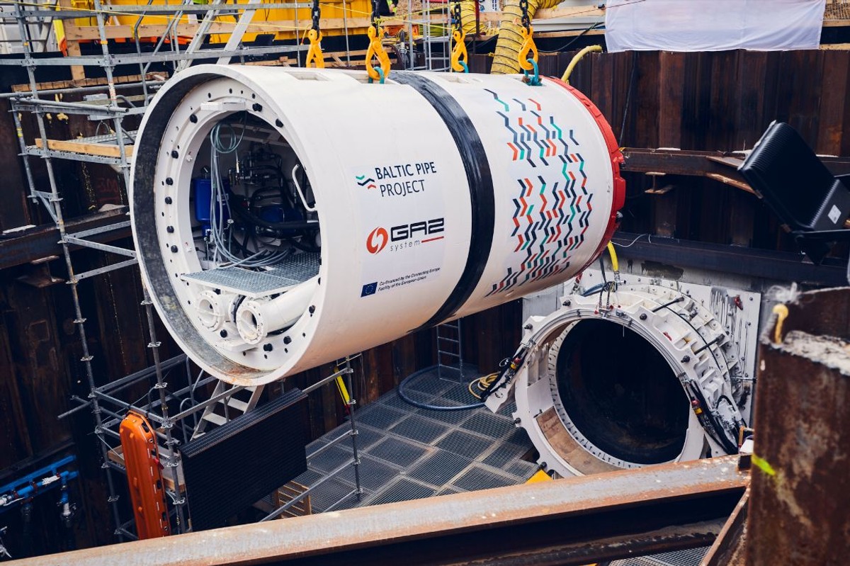 Budowa Baltic Pipe, fot. Gaz-System