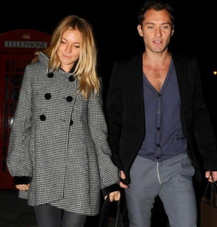 Sienna Miller i Jude Law