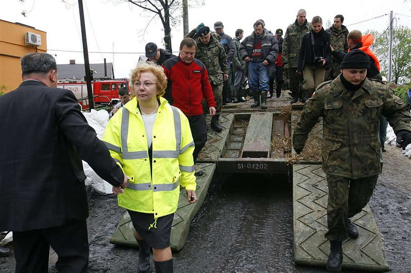 Lansują się na powodzi