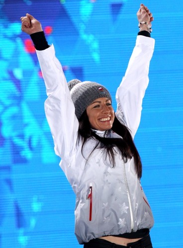 Ze złotem jej do twarzy. Justyna Kowalczyk odebrała swój medal