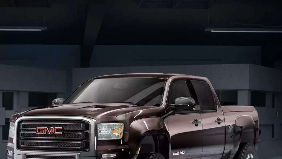 Atrakcyjny pikap GMC Sierra HD w Detroit