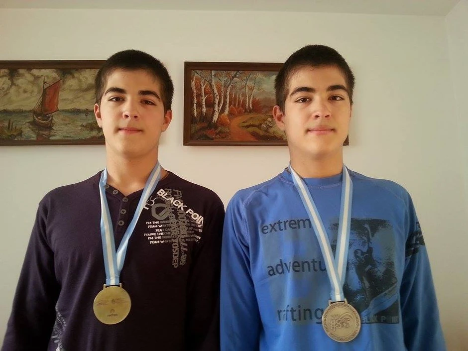 Već se spremaju za nova takmičenja: Bogdan i Novak Stanojević