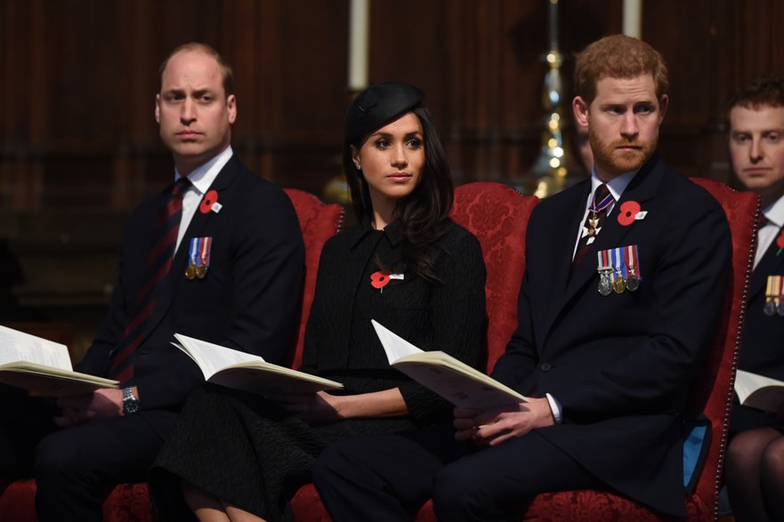 Książę William, Meghan Markle, książę Harry