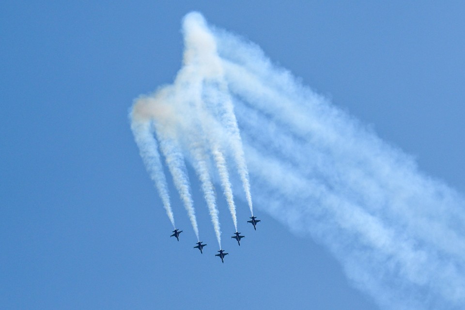  Patrouille Suisse – zespół akrobacyjny Sił Powietrznych Szwajcarii na samolotach F-5