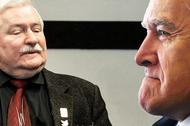 Lech Wałęsa i Piotr Gliński