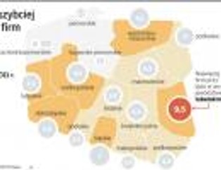 Biznes w polskich województwach: prowincja budzi się z letargu (MAPA)