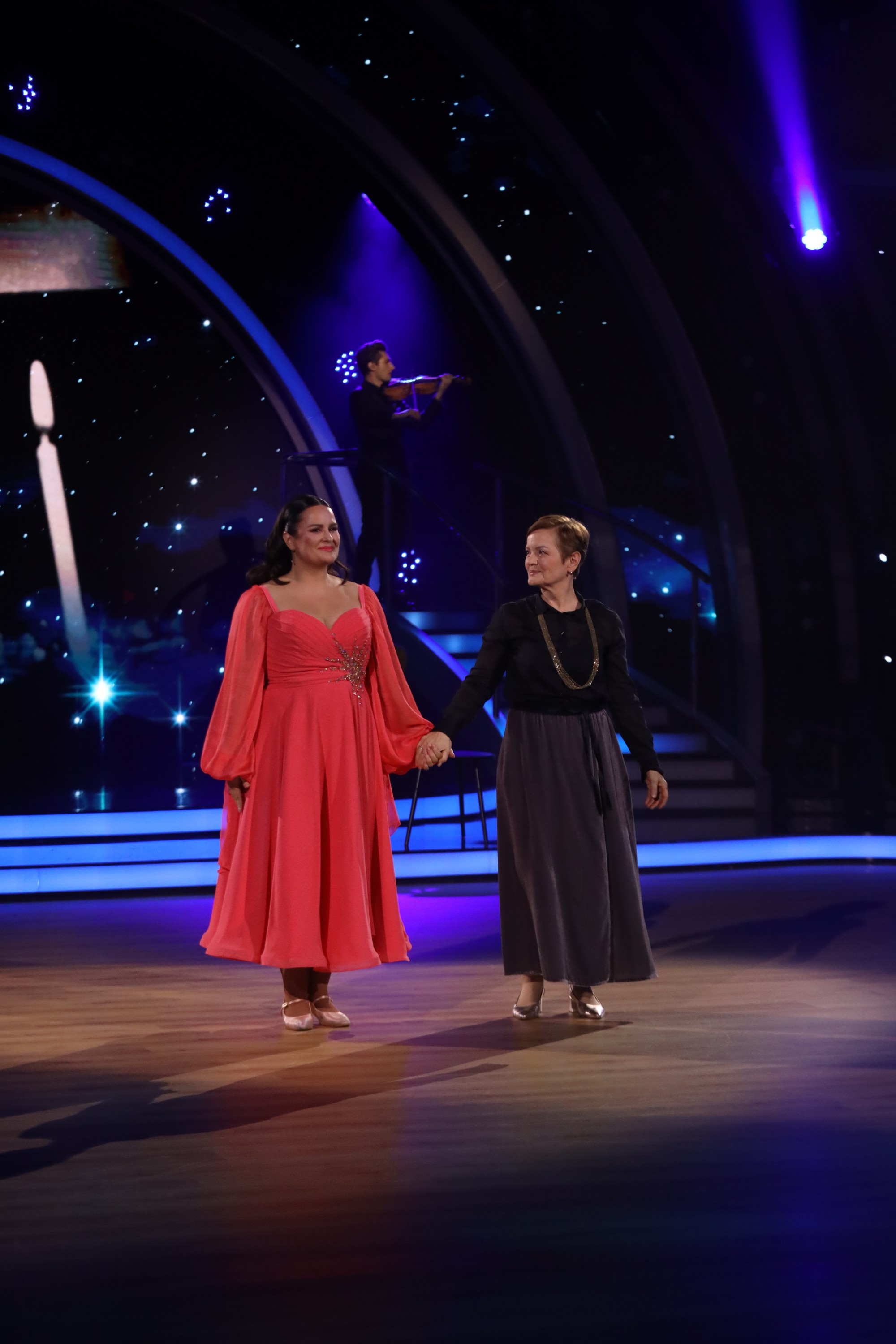 Petra Polnišová v Let's Dance s mamou.
