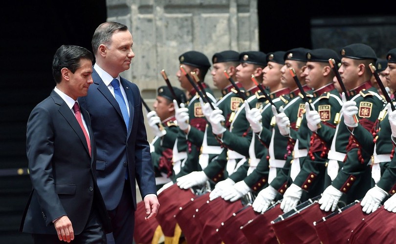 Prezydent Meksyku i Prezydent Polski