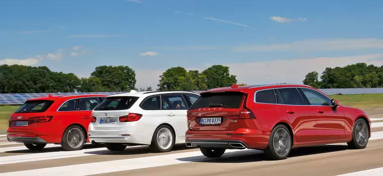 Volvo V60 kontra Audi A4 Avant i BMW serii 3 - które kombi będzie lepszym wyborem