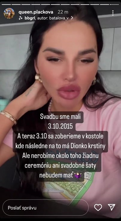 Zuzana sa pripravuje na svadbu aj krstiny synčeka.