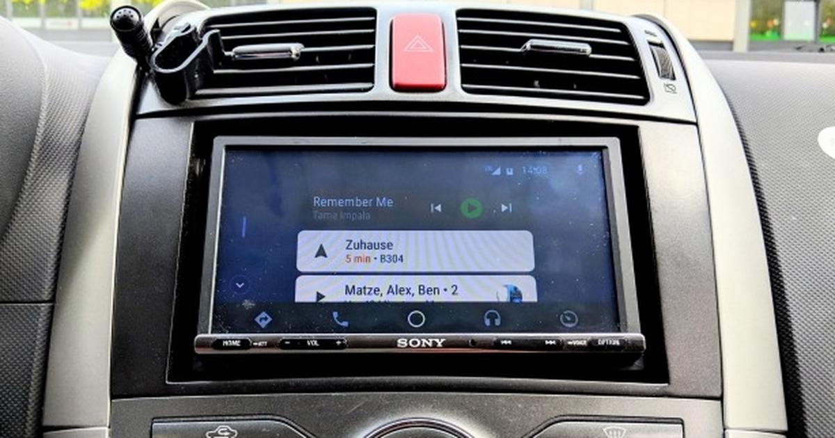 Test Sony XAV-AX3005: Autoradio mit Android Auto, Apple Carplay | TechStage