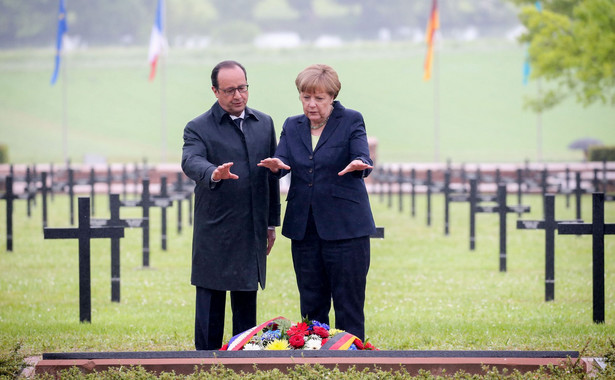 Hollande i Merkel obchodzą wspólnie 100. rocznicę bitwy pod Verdun