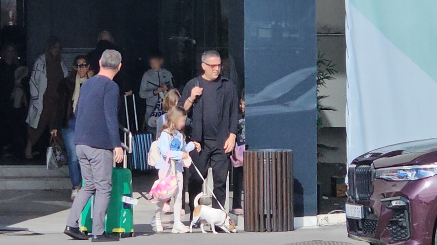 Željko i Jovana Joksimović sa decom