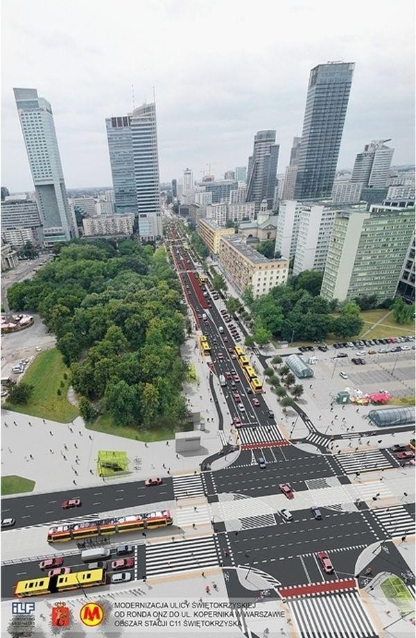 Świętokrzyska Warszawa II linia metra metro