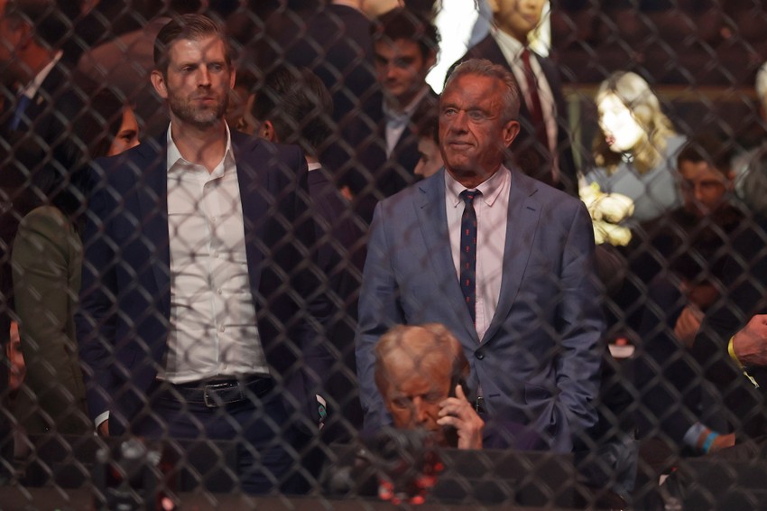 Donald Tramp na takmičenju UFC u Njujorku 16. novembra