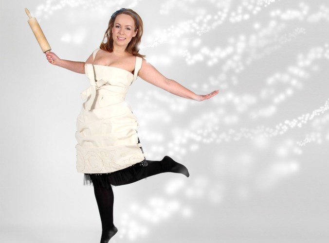 Olga Głębicka prowadzi program „Menu na miarę”/ fot TV Puls