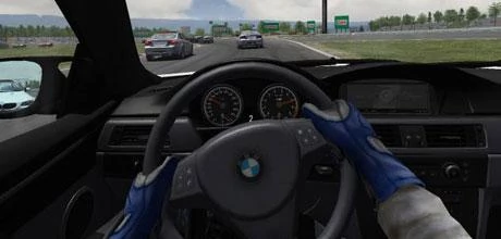 Screen z gry "BMW M3 Challenge"