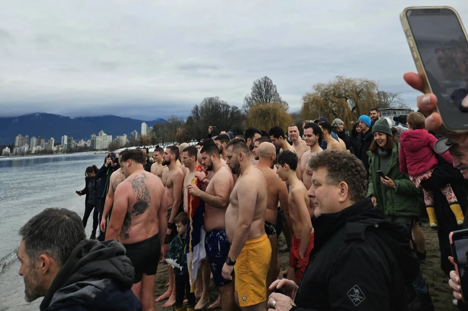 Plivanje za Časni krst u Vankuveru