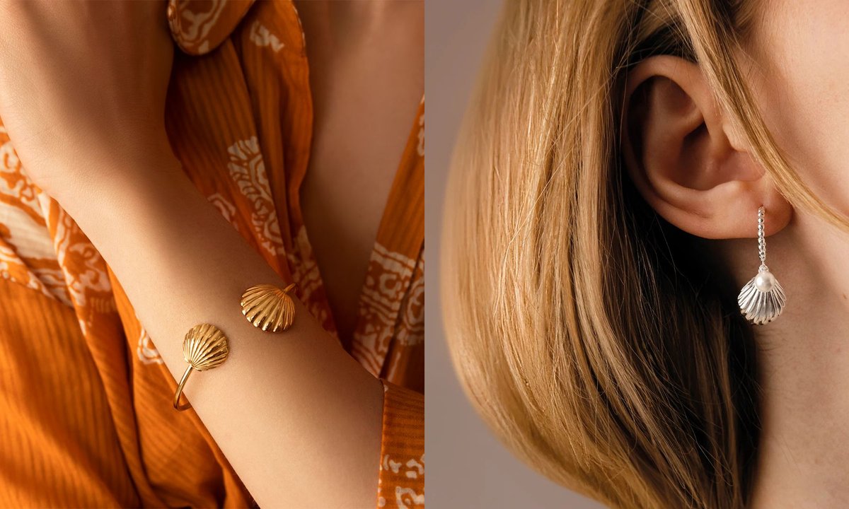 Biżuteria z motywem muszli to nowa wersja minimalizmu. Hit nie tylko na wakacje