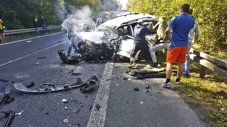 Tak skończyła się jazda polskich piratów drogowych