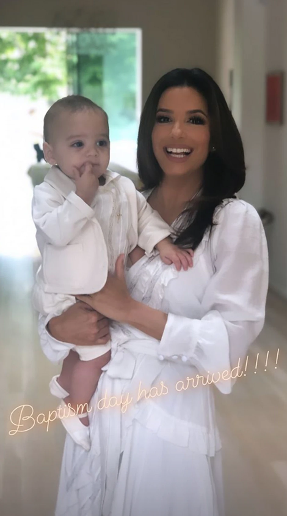 Eva Longorija sa sinom