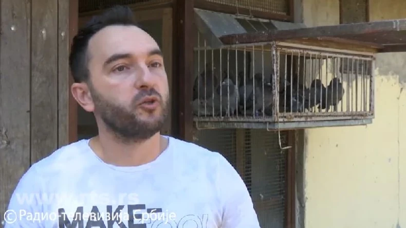 Veselin Gatić, odgajivač golubova iz Očaga