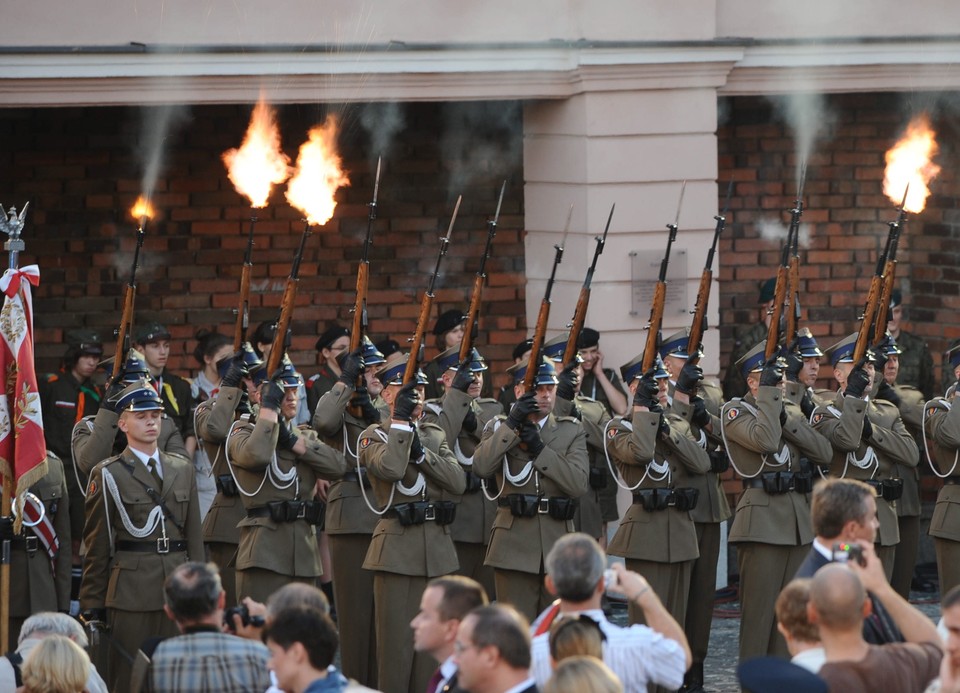 WARSZAWA ROCZNICA WYBUCHU POWSTANIA APEL POLEGŁYCH