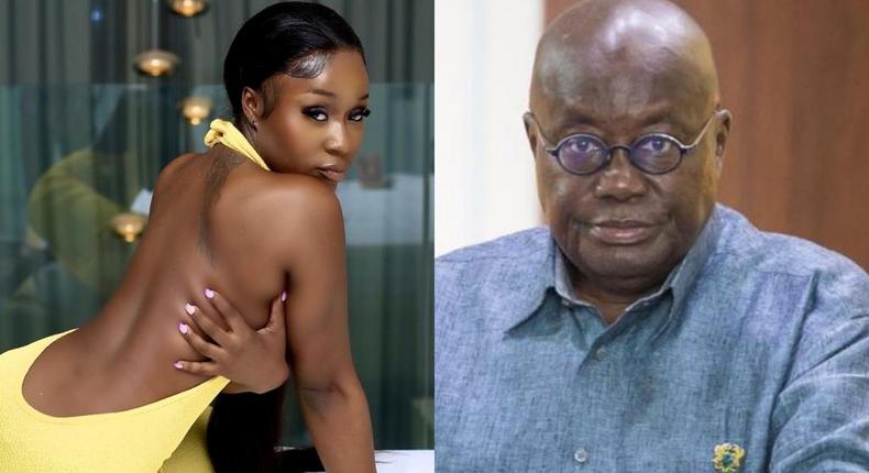 Efia Odo and Nana Addo