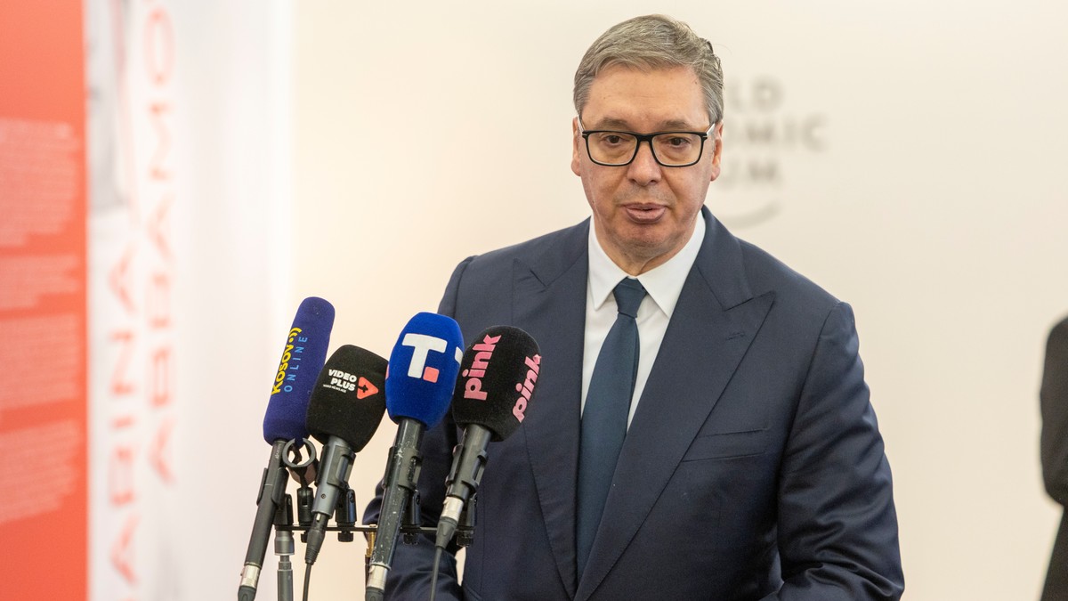 Aleksandar Vučić u Davosu