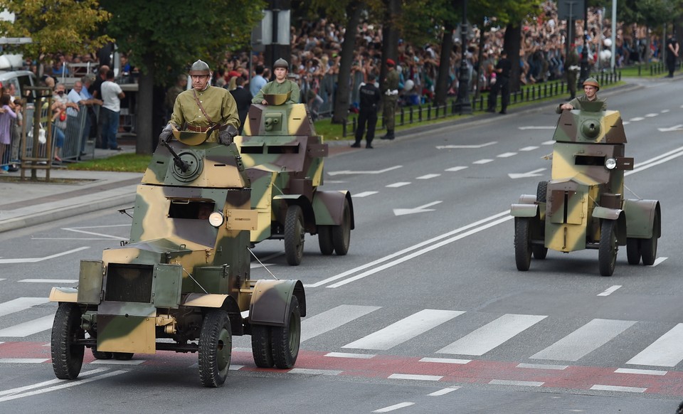 WARSZAWA ŚWIĘTO WOJSKA POLSKIEGO DEFILADA (parada wojskowa)