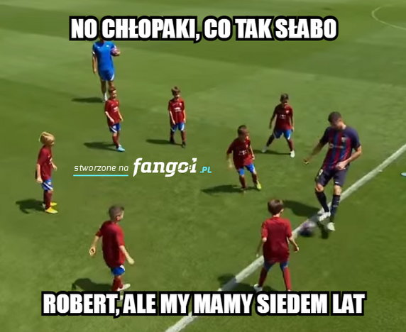 Memy po prezentacji Roberta Lewandowskiego na Camp Nou