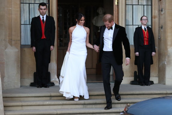Suknie ślubne w brytyjskiej rodzinie królewskiej: ślub Meghan Markle i księcia Harry'ego w 2018 r.