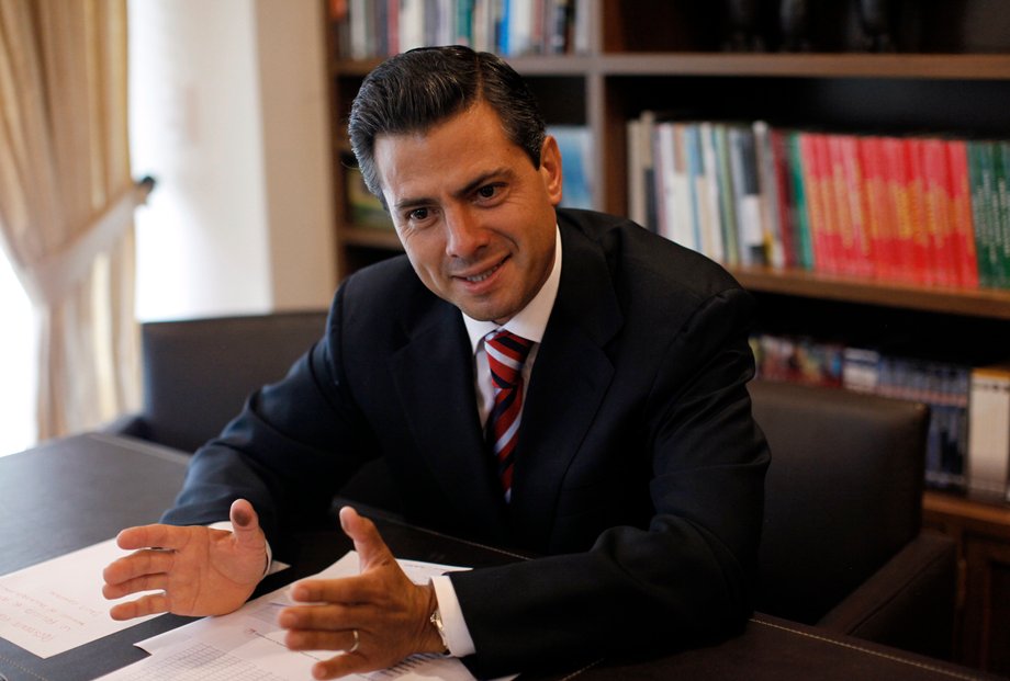 Peña Nieto used a home owned by Juan Armando Hinojosa Cantú, a contractor who had donated to Peña Nieto's political party, as an office while running for president in 2012.