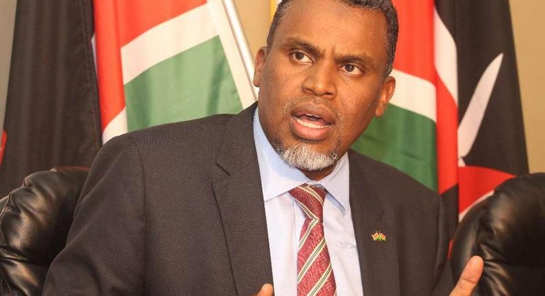 DPP Noordin Haji during a past media briefing