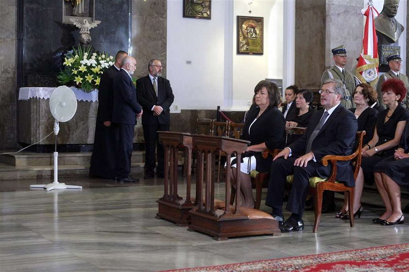 Prezydent się strasznie poci