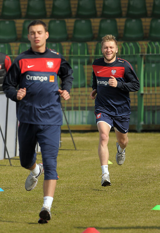 Trening reprezentacji Polski